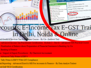 Accounting Course in Delhi, 110039,GST Update 2024